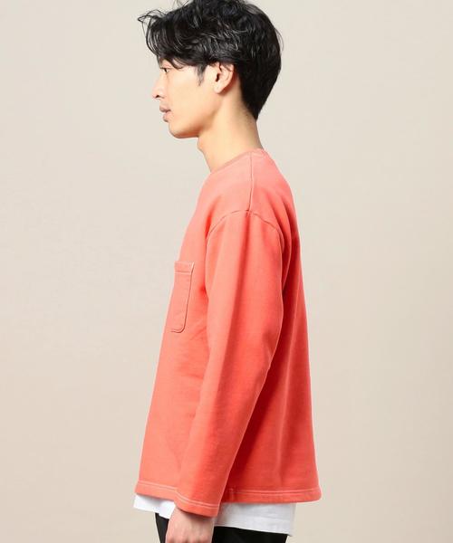 BEAUTY&YOUTH UNITED ARROWS(ビューティーアンドユースユナイテッドアローズ)の「BY ガーメントダイ ワイド スウェット ◆(スウェット・メンズ・ライラック/ライトピンク/ブラック・LARGE/SMALL/X-LARGE/MEDIUM)」の22枚目の写真