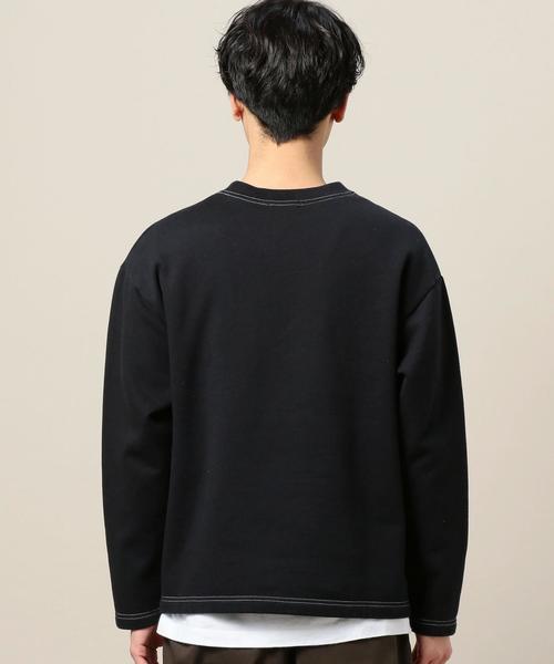 BEAUTY&YOUTH UNITED ARROWS(ビューティーアンドユースユナイテッドアローズ)の「BY ガーメントダイ ワイド スウェット ◆(スウェット・メンズ・ライラック/ライトピンク/ブラック・LARGE/SMALL/X-LARGE/MEDIUM)」の18枚目の写真