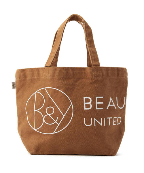BEAUTY&YOUTH UNITED ARROWS（ビューティーアンドユースユナイテッドアローズ）の「BY キャンバスロゴトートバッグ ◇（トートバッグ・レディース・ホワイト/ブラック/コバルトブルー/ブラウン/ワインレッド/オリーブ/グレー/オレンジ系その他/ダークグレー/オレンジ/イエロー/ダークグリーン/パープル/マスタード/ロイヤルブルー/ベージュ/その他1・フリー）」の6枚目の写真