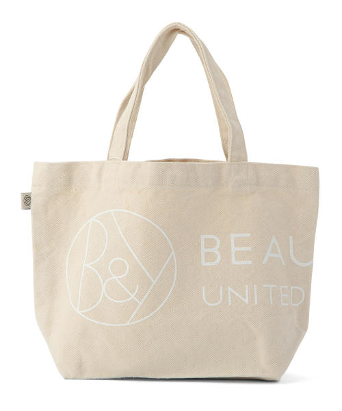 BEAUTY&YOUTH UNITED ARROWS（ビューティーアンドユースユナイテッドアローズ）の「BY キャンバスロゴトートバッグ ◇（トートバッグ・レディース・ホワイト/ブラック/コバルトブルー/ブラウン/ワインレッド/オリーブ/グレー/オレンジ系その他/ダークグレー/オレンジ/イエロー/ダークグリーン/パープル/マスタード/ロイヤルブルー/ベージュ/その他1・フリー）」の3枚目の写真