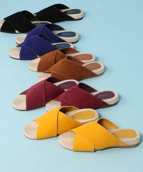 notch.(ノッチ)の「クロスベルトサンダル(サンダル・レディース・ブラック/ワイン/マスタード/パープル/ブラウン・XL/M/L/S)」の5枚目の写真