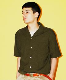 green label relaxing | [ウォッシャブル] KC WSBL/TRO オープンカラー S/S シャツ(シャツ/ブラウス)