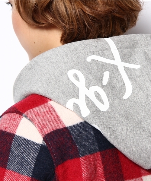 X-girl(エックスガール)の「CPO JACKET(その他アウター・レディース・レッド/ネイビー・1/2)」の11枚目の写真