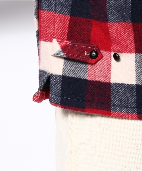 X-girl(エックスガール)の「CPO JACKET(その他アウター・レディース・レッド/ネイビー・1/2)」の12枚目の写真