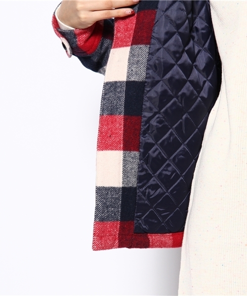 X-girl(エックスガール)の「CPO JACKET(その他アウター・レディース・レッド/ネイビー・1/2)」の13枚目の写真