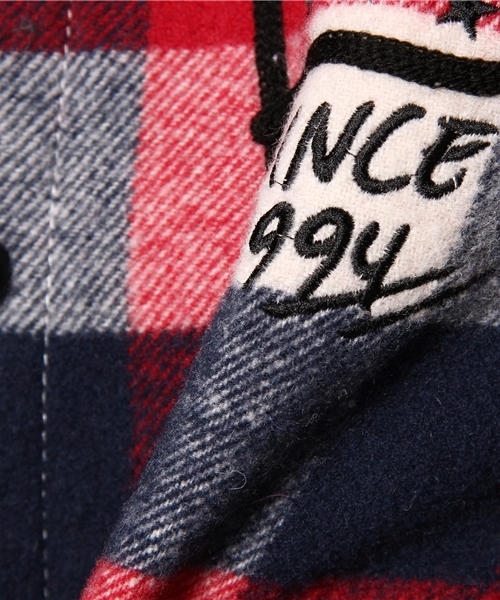 X-girl(エックスガール)の「CPO JACKET(その他アウター・レディース・レッド/ネイビー・1/2)」の14枚目の写真