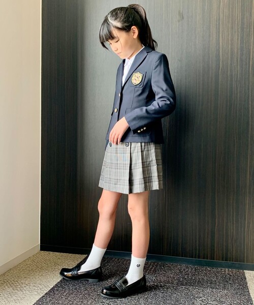 COMME CA ISM(コムサイズム)の「紺ブレザー(女の子向け)(110-130cm)(テーラードジャケット・キッズ・ネイビー・120cm/130cm/110cm)」の7枚目の写真