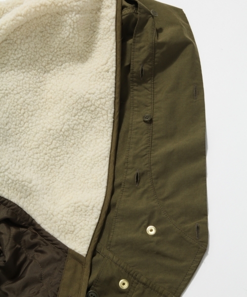 GLOBAL WORK（グローバルワーク）の「マルチＷＡＹモッズコート/762112（モッズコート・レディース・ネイビー/カーキ・LARGE/MEDIUM）」の4枚目の写真