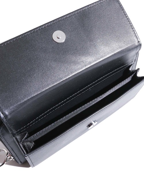 WEGO（ウィゴー）の「WEGO/柄テープウォレットショルダーバッグ（ショルダーバッグ・レディース・ホワイト/シルバー/ブラック・FREE）」の5枚目の写真