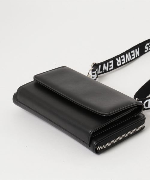 WEGO（ウィゴー）の「WEGO/柄テープウォレットショルダーバッグ（ショルダーバッグ・レディース・ホワイト/シルバー/ブラック・FREE）」の19枚目の写真