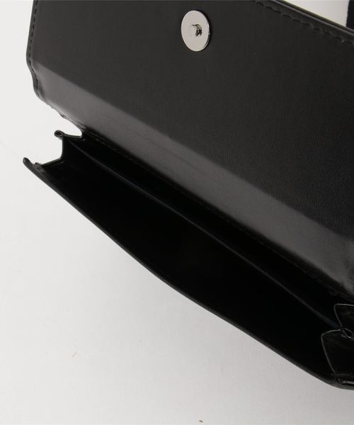 WEGO（ウィゴー）の「WEGO/柄テープウォレットショルダーバッグ（ショルダーバッグ・レディース・ホワイト/シルバー/ブラック・FREE）」の18枚目の写真