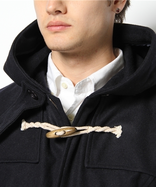 CIAOPANIC TYPY（チャオパニックティピー）の「メルトンダッフルコート（ダッフルコート・メンズ・キャメル/ネイビー/レッド・MEDIUM/LARGE）」の11枚目の写真