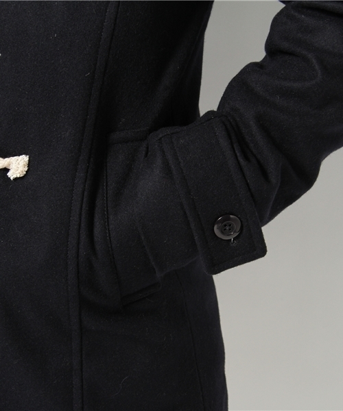 CIAOPANIC TYPY（チャオパニックティピー）の「メルトンダッフルコート（ダッフルコート・メンズ・キャメル/ネイビー/レッド・MEDIUM/LARGE）」の6枚目の写真