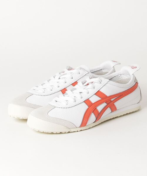Onitsuka Tiger（オニツカタイガー）の「MEXICO 66 / メキシコ 66（スニーカー・メンズ・ホワイト×ブルー/クリーム/ベビーピンク/ホワイト×レッド/ダークネイビー/ホワイト系その他/ベージュ系その他/ベージュ系その他2/ホワイト×ネイビー/ホワイト×グリーン/ベージュ系その他3/ブラウン系その他/レッド系その他/パイングリーン系/ベージュ系その他4/ホワイト×パープル/グリーン系その他/ブルー系その他3/ダークグリーン/オレンジ/ブルー系その他2/ベージュ系その他6/ベージュ系その他5/ベージュ系/ベージュ系その他7/ベージュ系2/ベージュ系1/ベージュ系3/グリーン系その他2/ブラック系その他/グリーン系その他3/ベージュ系4/ネイビー系/ホワイト×ブラック/ベージュ系5・23/24/25/26/27/28/25.5/26.5/27.5/24.5/23.5/22.5/28.5/29/31/30）」の2枚目の写真
