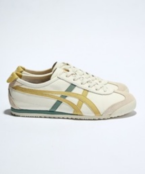 Onitsuka Tiger（オニツカタイガー）の「MEXICO 66 / メキシコ 66（スニーカー・メンズ・ホワイト×ブルー/クリーム/ベビーピンク/ホワイト×レッド/ダークネイビー/ホワイト系その他/ベージュ系その他/ベージュ系その他2/ホワイト×ネイビー/ホワイト×グリーン/ベージュ系その他3/ブラウン系その他/レッド系その他/パイングリーン系/ベージュ系その他4/ホワイト×パープル/グリーン系その他/ブルー系その他3/ダークグリーン/オレンジ/ブルー系その他2/ベージュ系その他6/ベージュ系その他5/ベージュ系/ベージュ系その他7/ベージュ系2/ベージュ系1/ベージュ系3/グリーン系その他2/ブラック系その他/グリーン系その他3/ベージュ系4/ネイビー系/ホワイト×ブラック/ベージュ系5・23/24/25/26/27/28/25.5/26.5/27.5/24.5/23.5/22.5/28.5/29/31/30）」の19枚目の写真