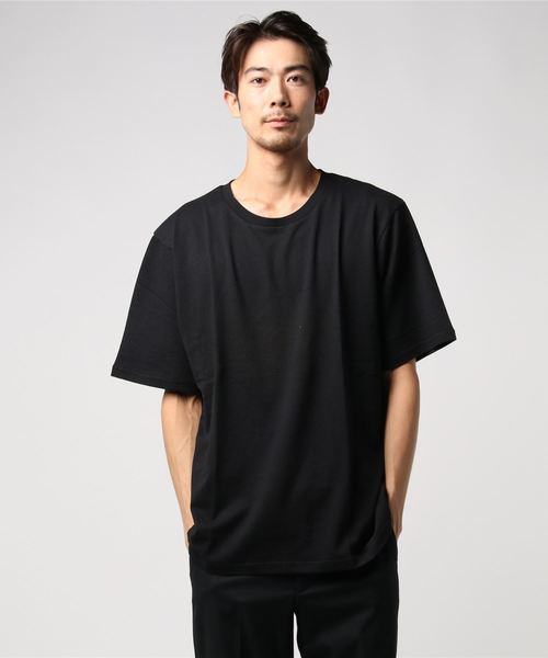VENCEEXCHANGE（ヴァンスエクスチェンジ）の「ロゴ5分袖メッシュTシャツ（Tシャツ/カットソー・メンズ・ホワイト/ブラック・M/L）」の7枚目の写真