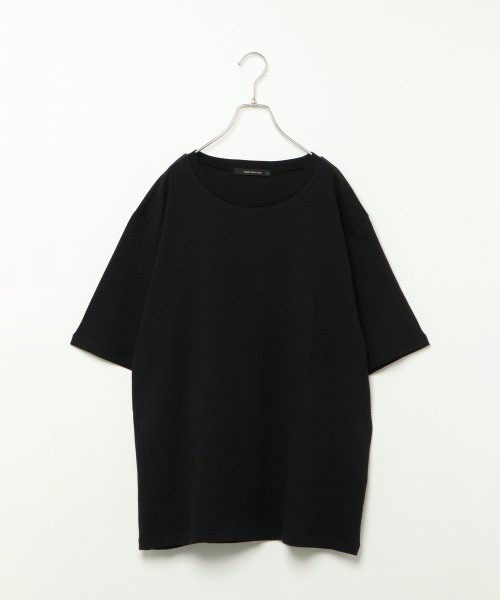 VENCEEXCHANGE（ヴァンスエクスチェンジ）の「ロゴ5分袖メッシュTシャツ（Tシャツ/カットソー・メンズ・ホワイト/ブラック・M/L）」の8枚目の写真