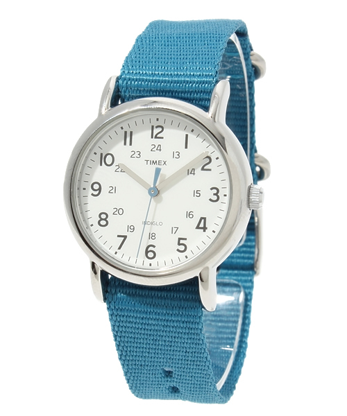 TIMEX（タイメックス）の「WEEKENDER MIDSIZE T2P226,227,228【WOMEN】（アナログ腕時計・レディース・カーキ/パープル/ブルー・FREE）」の2枚目の写真