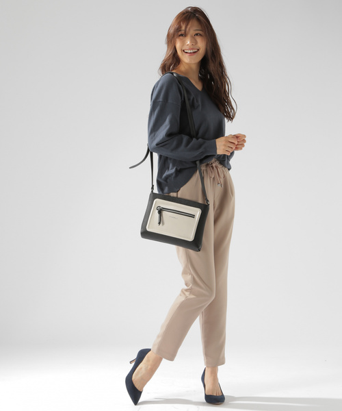 BAYFLOW（ベイフロー）の「テーパードロストパンツ（その他パンツ・レディース・チャコール/ブラック/ベビーピンク/ベージュ/グリーン/グレー・X-SMALL/MEDIUM/SMALL）」の11枚目の写真