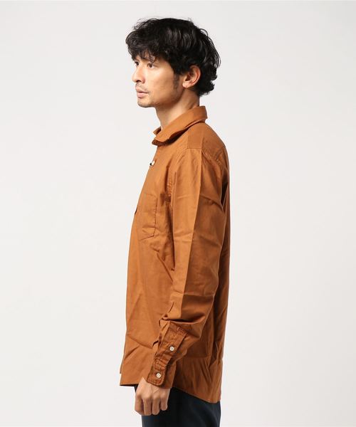 NANO universe(ナノユニバース)の「Thermolite 起毛ネルシャツ(シャツ/ブラウス・メンズ・ホワイト/ベージュ/パープル/ネイビー/その他1/その他2・SMALL/MEDIUM/LARGE/X-LARGE)」の9枚目の写真