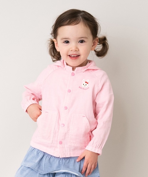 MIKI HOUSE(�~�L�n�E�X)�̃v�b�`�[�������� ���炩�_���K���[�j�d�D�p�[�J�[(�p�[�J�[)