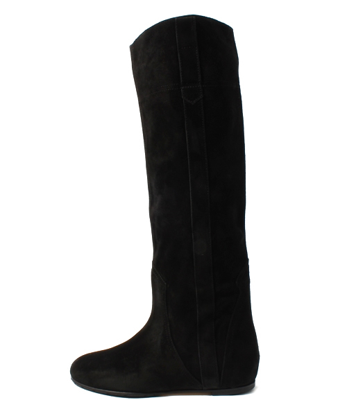 BEAUTY&YOUTH UNITED ARROWS(ビューティーアンドユースユナイテッドアローズ)の「BYSF FABIO RUSCONI インヒールロングブーツ ◆(ブーツ・レディース・ブラック/ダークグレー/ネイビー・36h/37/35h/36/37h/38)」の4枚目の写真