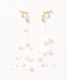 one after another NICE CLAUP | ワイヤーパールイヤリング(イヤリング)