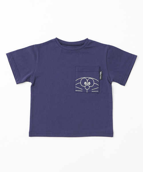 CIAOPANIC TYPY(チャオパニックティピー)の「ドラえもんポケットパックTee(Tシャツ/カットソー)」|ネイビー