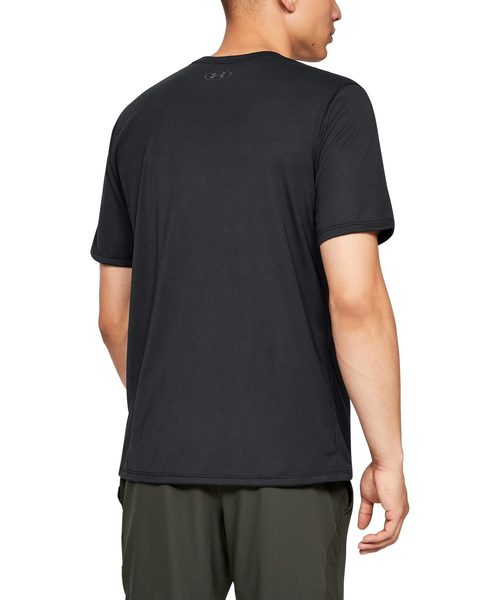 UNDER ARMOUR（アンダーアーマー）の「メンズトレーニングTシャツ / スレッドボーン ショートスリーブVネック（Tシャツ/カットソー・メンズ・ホワイト/ブラック/ネイビー・SM/MD/XL/3XL/LG）」の12枚目の写真