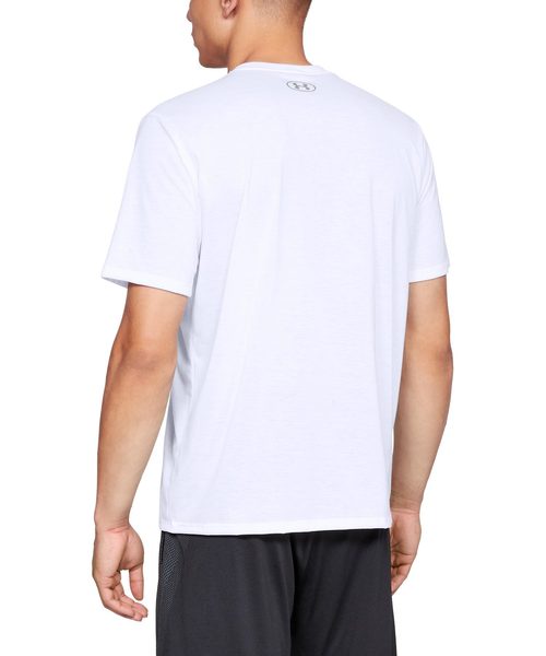 UNDER ARMOUR（アンダーアーマー）の「メンズトレーニングTシャツ / スレッドボーン ショートスリーブVネック（Tシャツ/カットソー・メンズ・ホワイト/ブラック/ネイビー・SM/MD/XL/3XL/LG）」の9枚目の写真