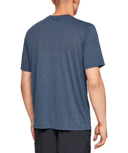 UNDER ARMOUR（アンダーアーマー）の「メンズトレーニングTシャツ / スレッドボーン ショートスリーブVネック（Tシャツ/カットソー・メンズ・ホワイト/ブラック/ネイビー・SM/MD/XL/3XL/LG）」の13枚目の写真