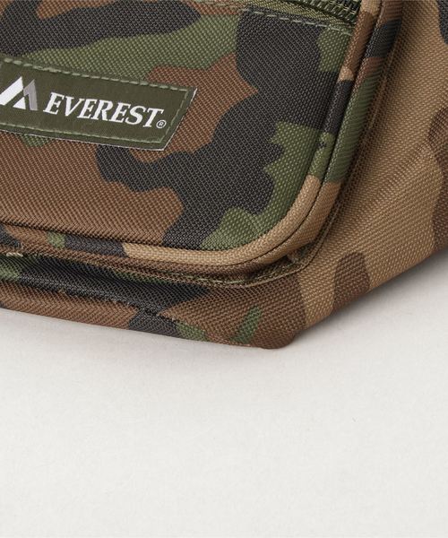 EVEREST(エベレスト)の「【EVEREST/エベレスト】Signature Waist Pack /ウエストバッグ/ファニーパック(ボディバッグ/ウエストポーチ・レディース・ブラック/ネイビー/ブラウン系カモフラージュ/グリーン系カモフラージュ・FREE)」の6枚目の写真