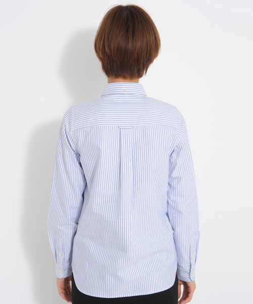 MILKFED.（ミルクフェド）の「PATCHED BD SHIRT（シャツ/ブラウス・レディース・ピンク/ライトパープル/ブルー・SMALL/MEDIUM）」の9枚目の写真