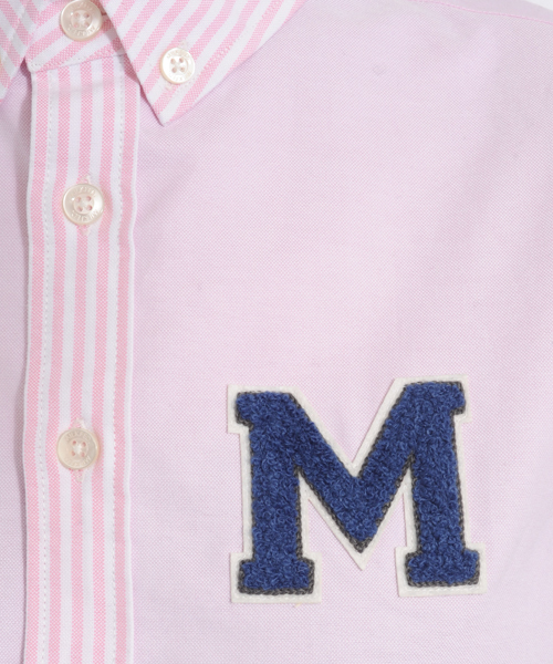 MILKFED.（ミルクフェド）の「PATCHED BD SHIRT（シャツ/ブラウス・レディース・ピンク/ライトパープル/ブルー・SMALL/MEDIUM）」の13枚目の写真