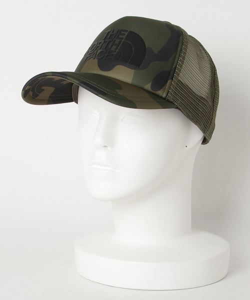 THE NORTH FACE（ザノースフェイス）の「ザ ノース フェイス THE NORTH FACE Logo Mesh Cap NN01452（キャップ・メンズ・ブラック/グリーン/ダークブルー/パープル/ロイヤルブルー/イエロー/グレー・ﾌﾘ-）」の3枚目の写真