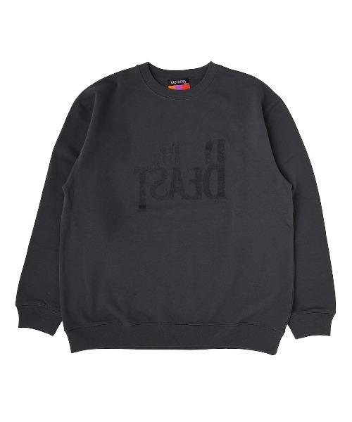 RADIO EVA(ラヂオエヴァ)の「RADIO EVA 538 THE BEAST BIG Sweat(スウェット・メンズ・ブラック×グリーン/グレー・FREE/LARGE/MEDIUM/X-LARGE)」の2枚目の写真