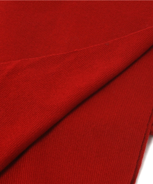 WEGO（ウィゴー）の「WEGO/無地ストール（ストール/ショール・レディース・ワイン/ブラック・FREE）」の6枚目の写真