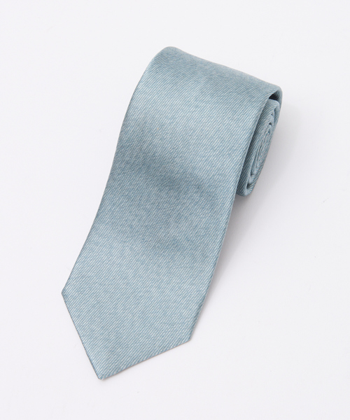ABAHOUSE（アバハウス）の「【Recency of Mine】メランジソリッドタイ（ネクタイ・メンズ・カーキ/サックスブルー・フリー）」の3枚目の写真