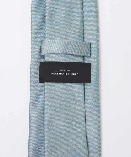 ABAHOUSE（アバハウス）の「【Recency of Mine】メランジソリッドタイ（ネクタイ・メンズ・カーキ/サックスブルー・フリー）」の8枚目の写真