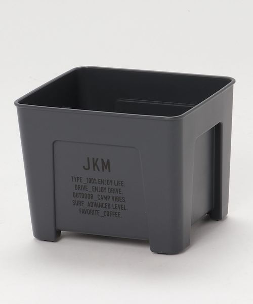JKM（ジェイケイエム）の「JKM　スクエアダストボックス（ダストボックス・レディース・ネイビー/ダークグレー/オリーブドラブ・ONE SIZE）」の5枚目の写真