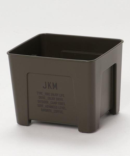 JKM（ジェイケイエム）の「JKM　スクエアダストボックス（ダストボックス・レディース・ネイビー/ダークグレー/オリーブドラブ・ONE SIZE）」の6枚目の写真