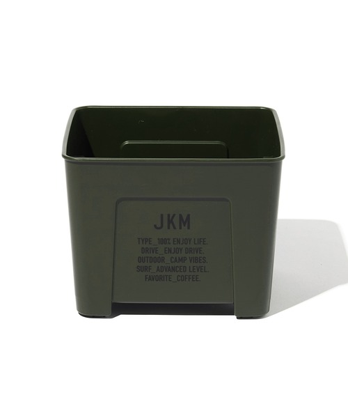 JKM（ジェイケイエム）の「JKM　スクエアダストボックス（ダストボックス・レディース・ネイビー/ダークグレー/オリーブドラブ・ONE SIZE）」の11枚目の写真