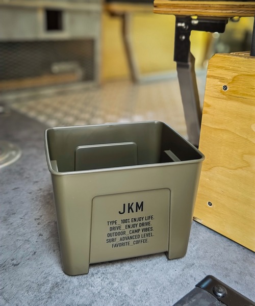 JKM（ジェイケイエム）の「JKM　スクエアダストボックス（ダストボックス・レディース・ネイビー/ダークグレー/オリーブドラブ・ONE SIZE）」の21枚目の写真