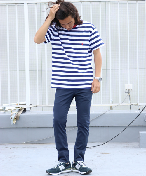 Tシャツ・カットソー Striped Polo Shirt POLO Ralph Lauren/ポロラルフローレン Classic Fit Striped