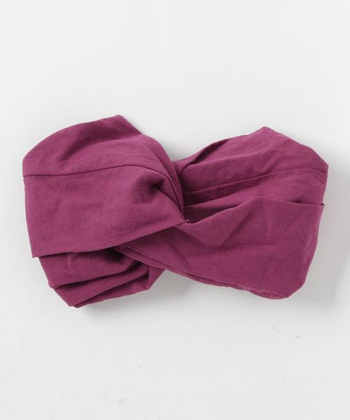 クロスボリュームターバン（ヘアバンド）｜Three Four Time（スリー