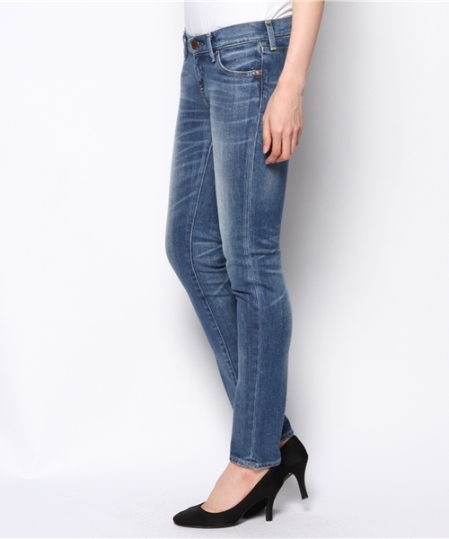 GALLARDAGALANTE（ガリャルダガランテ）の「【REDCARD】スキニーデニム（デニムパンツ・レディース・インディゴブルー・25/24/23）」の2枚目の写真