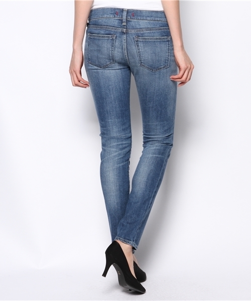 GALLARDAGALANTE（ガリャルダガランテ）の「【REDCARD】スキニーデニム（デニムパンツ・レディース・インディゴブルー・25/24/23）」の3枚目の写真