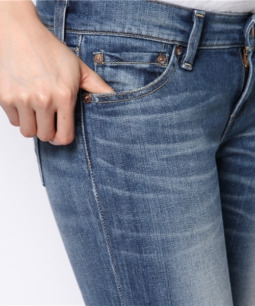 GALLARDAGALANTE（ガリャルダガランテ）の「【REDCARD】スキニーデニム（デニムパンツ・レディース・インディゴブルー・25/24/23）」の6枚目の写真