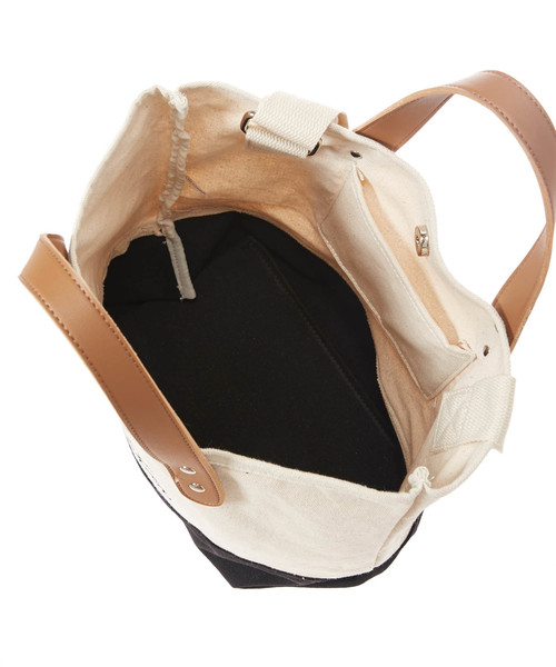 Edit Sheen(エディットシーン)の「エンブロイダリーロゴキャンバストート(トートバッグ・レディース・ブラック/その他/オフホワイト・FREE)」の8枚目の写真