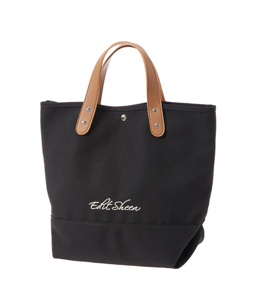 Edit Sheen(エディットシーン)の「エンブロイダリーロゴキャンバストート(トートバッグ・レディース・ブラック/その他/オフホワイト・FREE)」の13枚目の写真